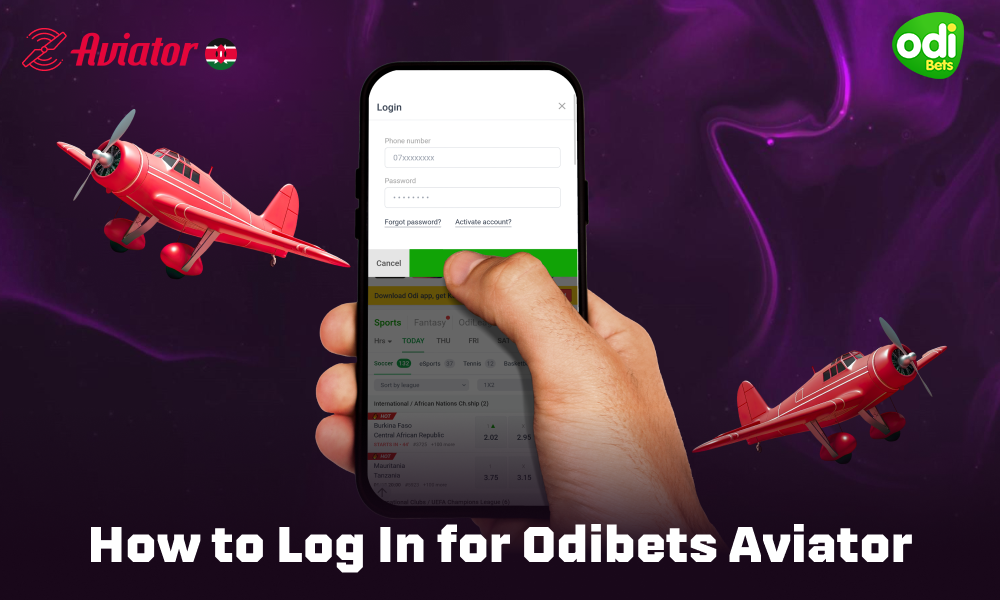 Registering and logging into Odibets Aviator is designed to be hassle-free