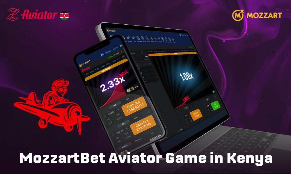 Play the dynamic crash game MozzartBet Aviator in Kenya